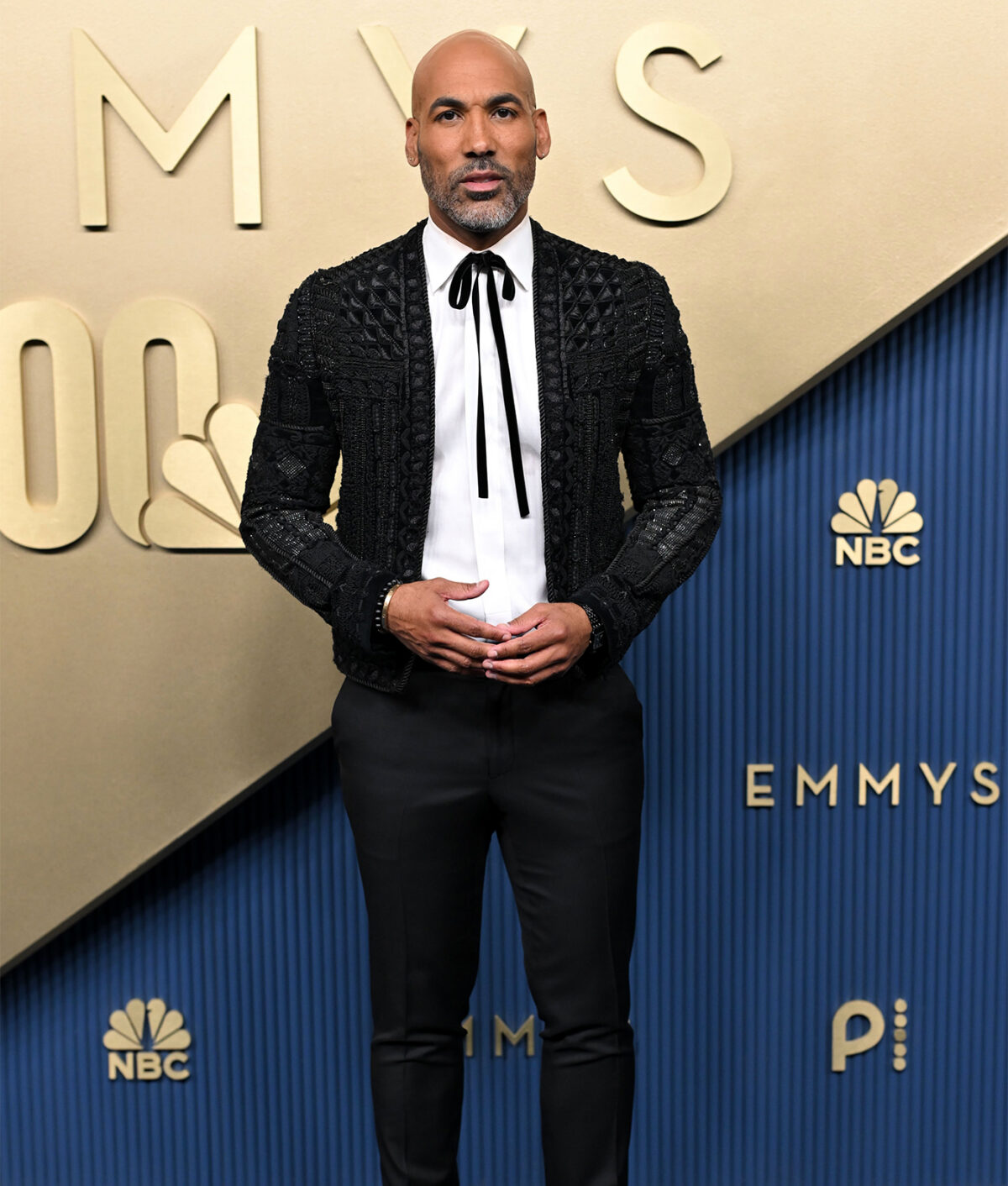 best dressed men at the emmy awards: melvin robert