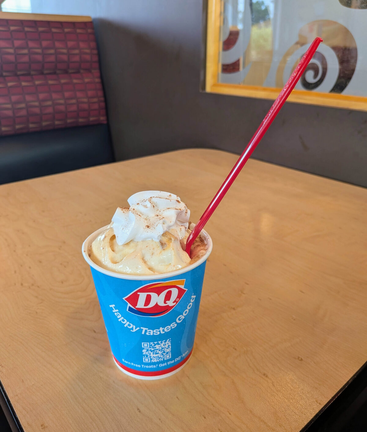 pumpkin pie blizzard treat