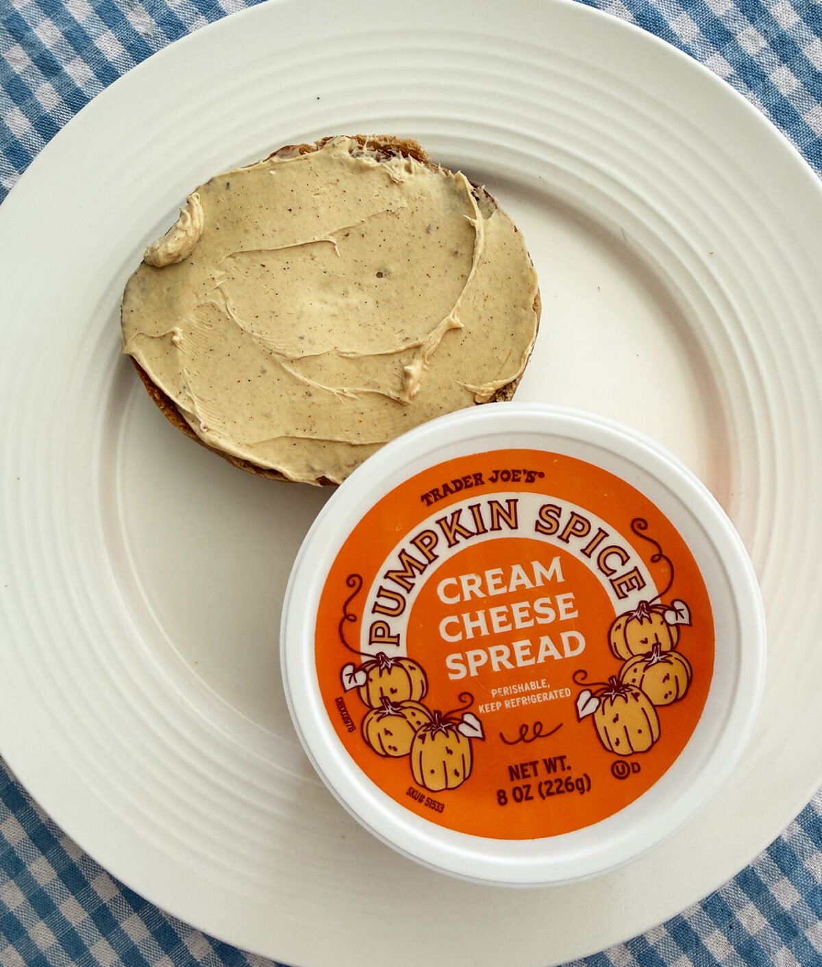 trader-joes-fall-item-ranking-pumpkin-cream-cheese