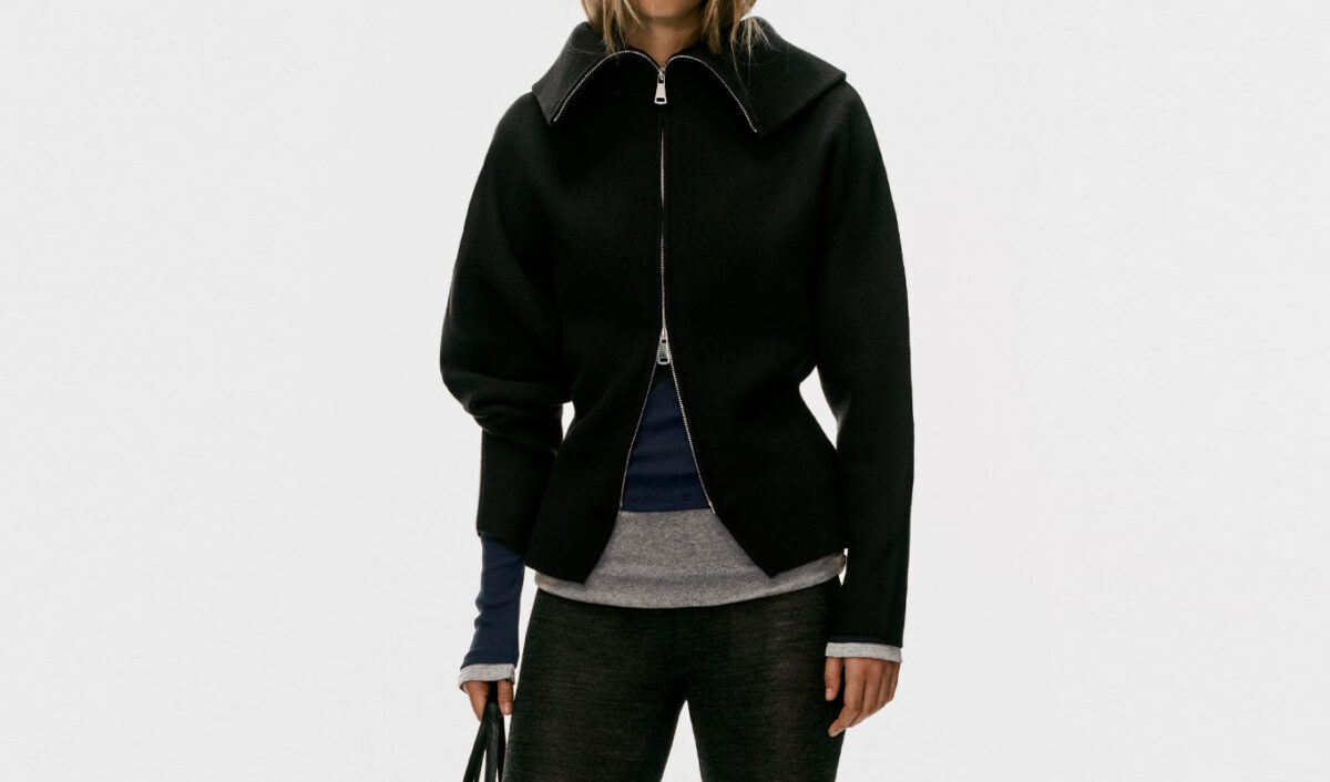 best fall cardigans: zara zip up cardigans