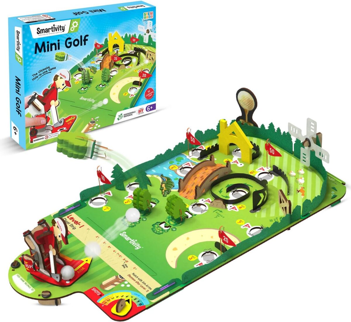 amazon october prime day toy sale: smartivity mini golf