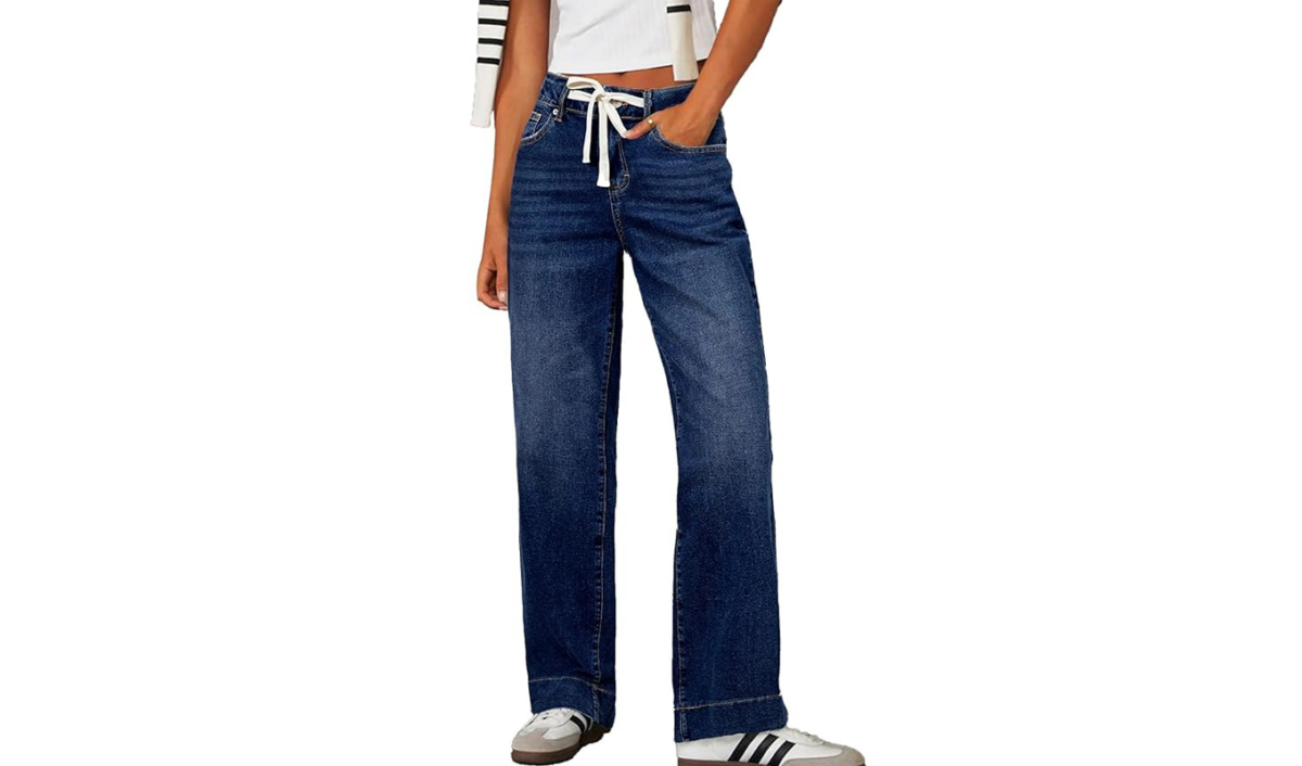 prime day fashion drawstring jeans 1200x706