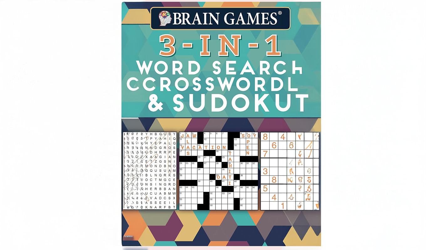 Analog bag: Crosswords book