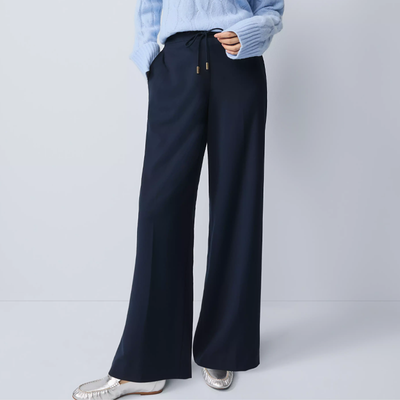 ann taylor navy blue pants
