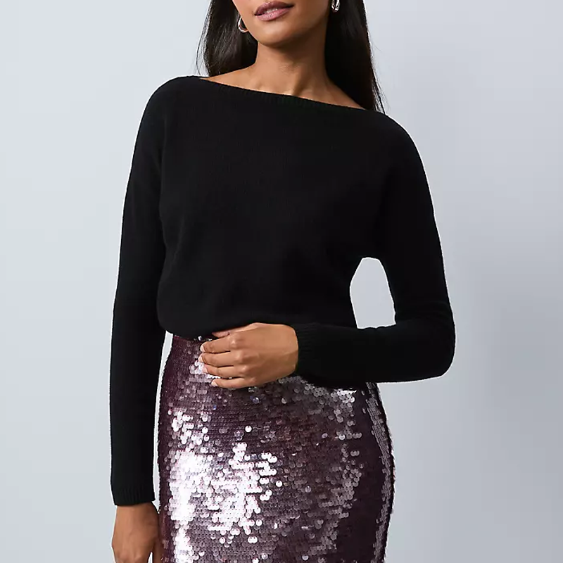 ann taylor off the shoulder sweater