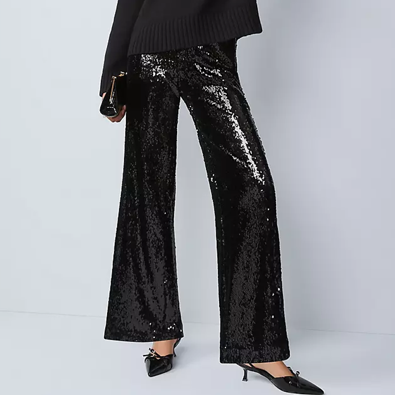 ann taylor sequin pants