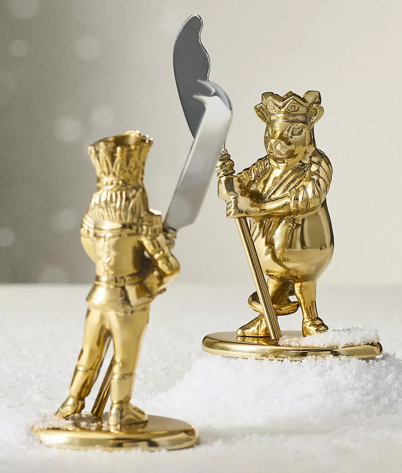 anthropologie nyc ballet cheese knives