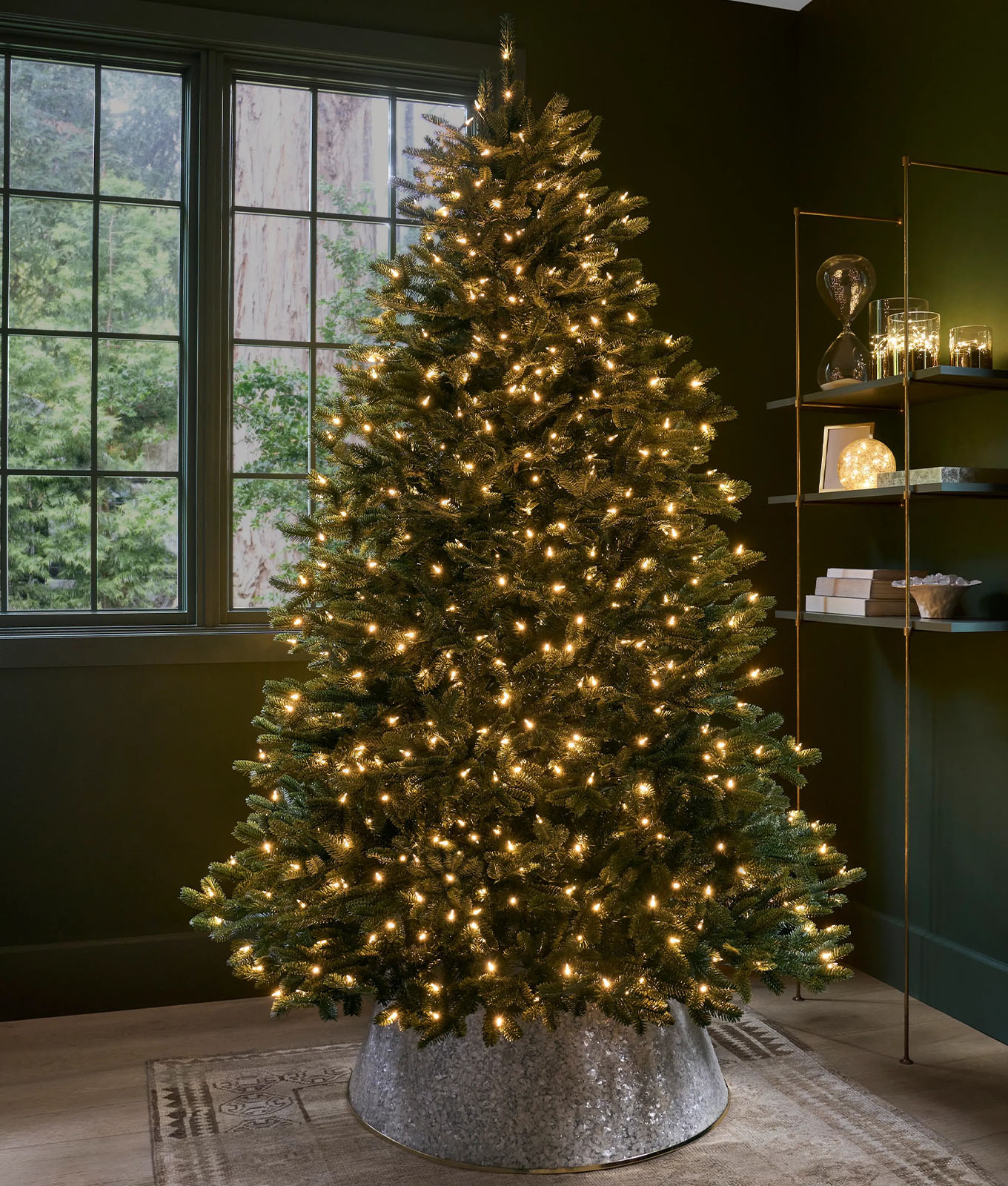 The Balsam Hill Fraser Fir Christmas Tree.
