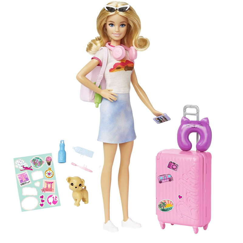 barbie malibu travel set