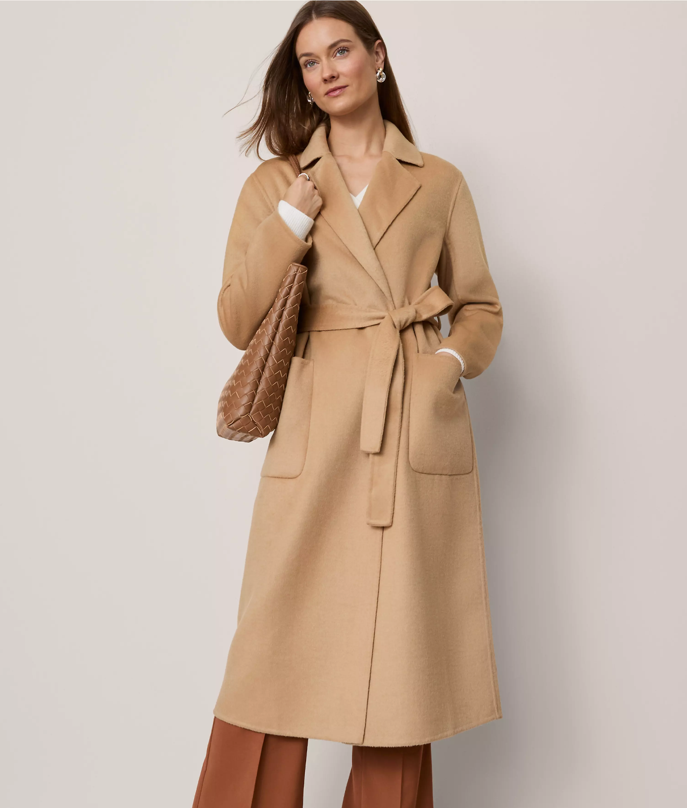 belted camel coat ann taylor black friday sale 2025