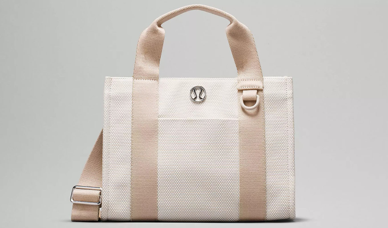 The lululemon Two-Tone Canvas Mini Tote Bag.