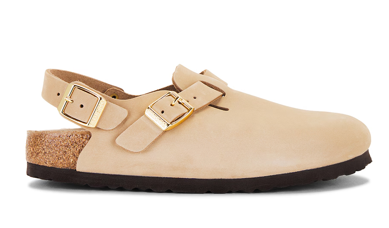 birkenstock tokio leather clogs