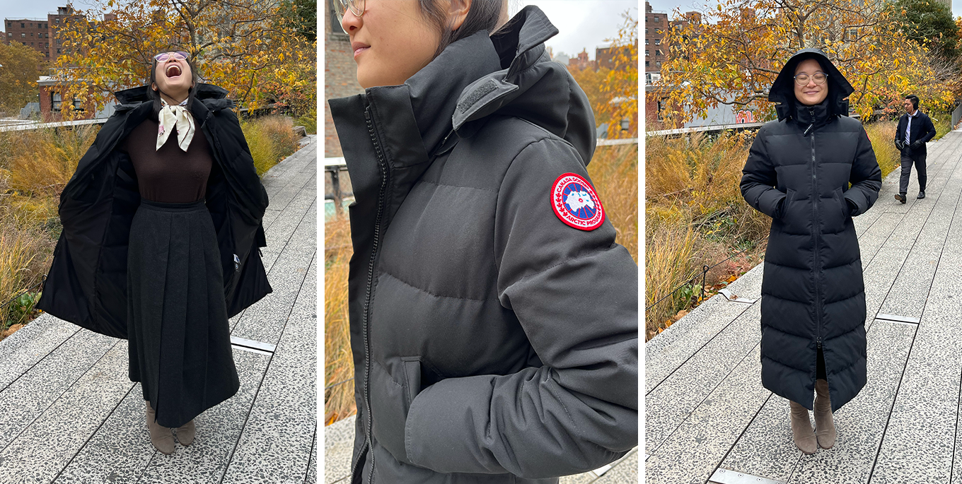 canada goose mystique parka review: outfit 2