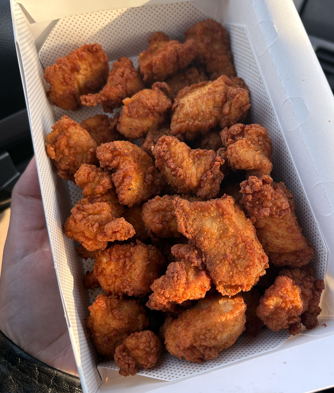 chick-fil-a holiday menu review: chicken nuggets