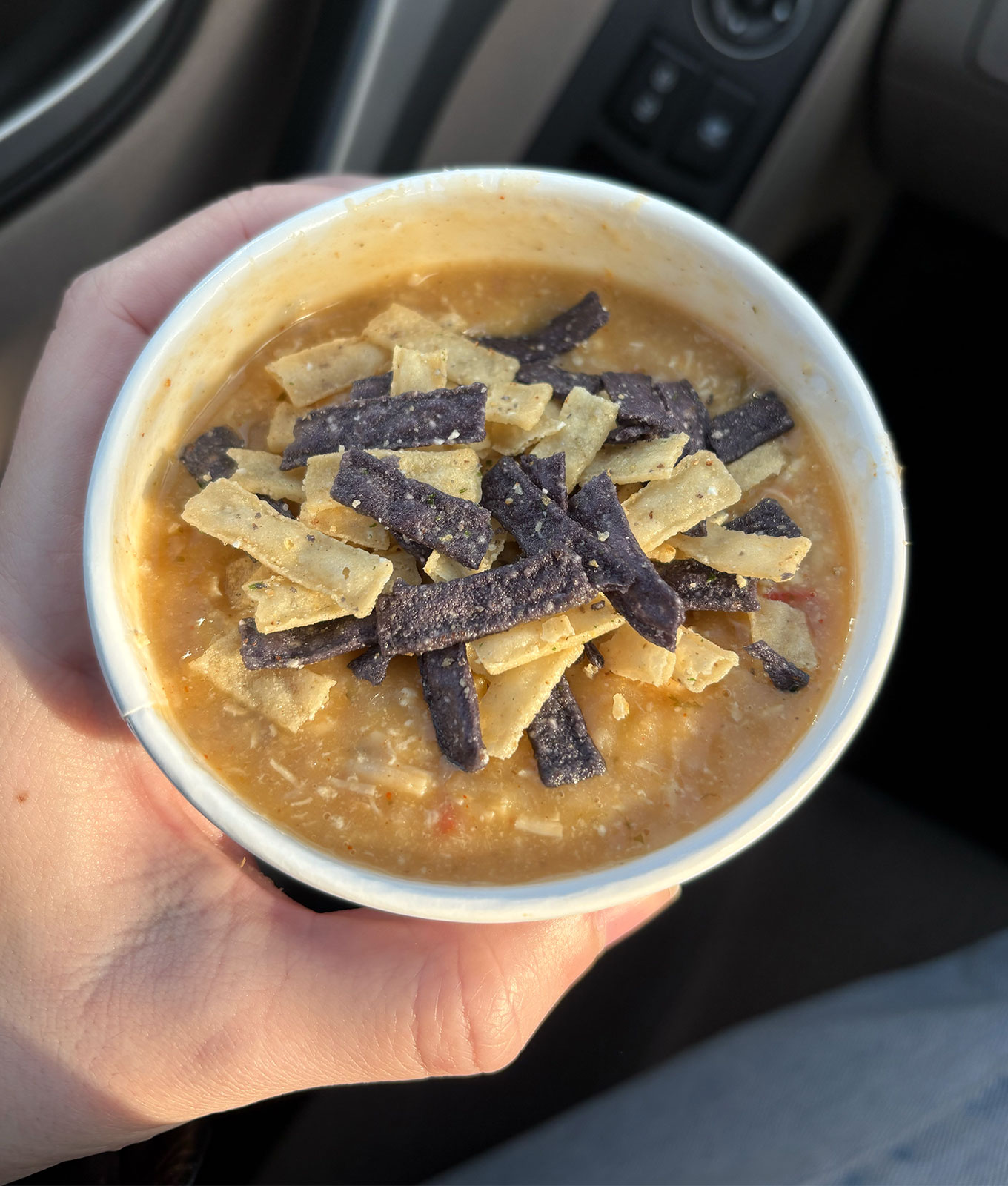 chick-fil-a holiday menu review: chicken tortilla soup