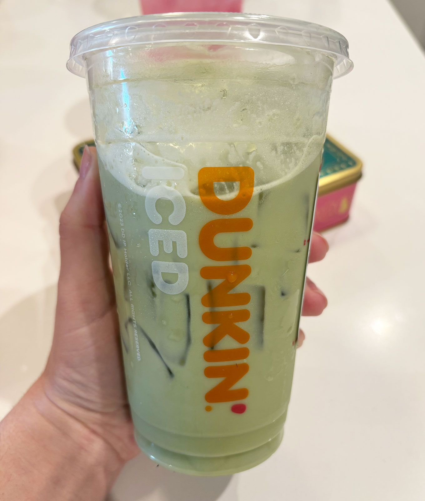 dunkin' wicked menu review: dunkin' wicked matcha