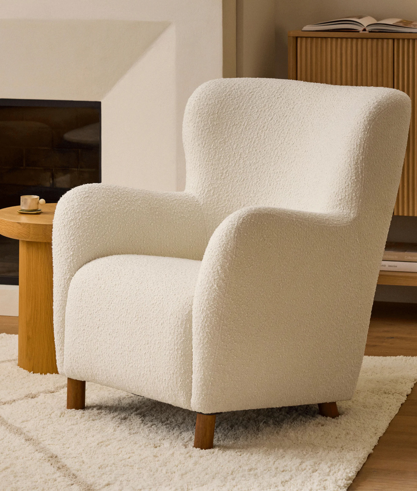 early black friday article ivory accent chair
