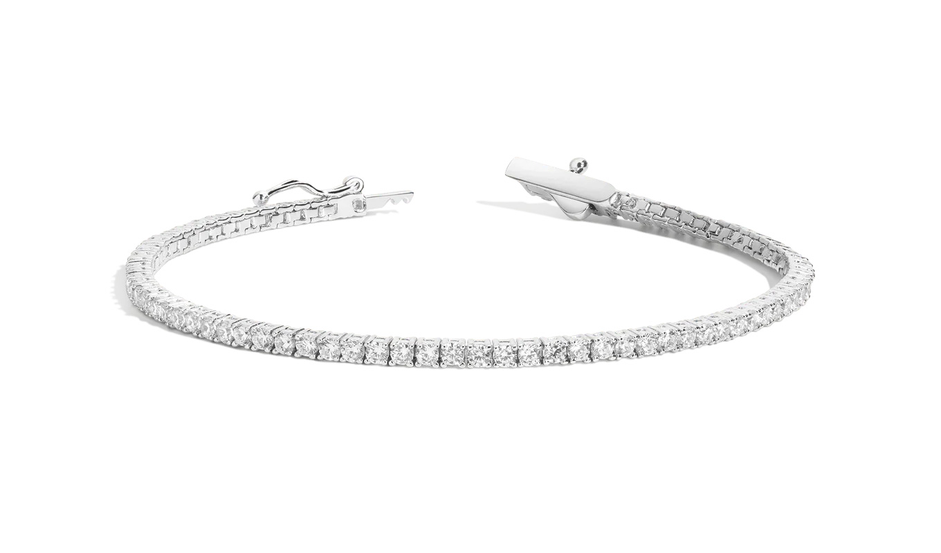 early black friday deals aurate sapphire tennis bracelet silver