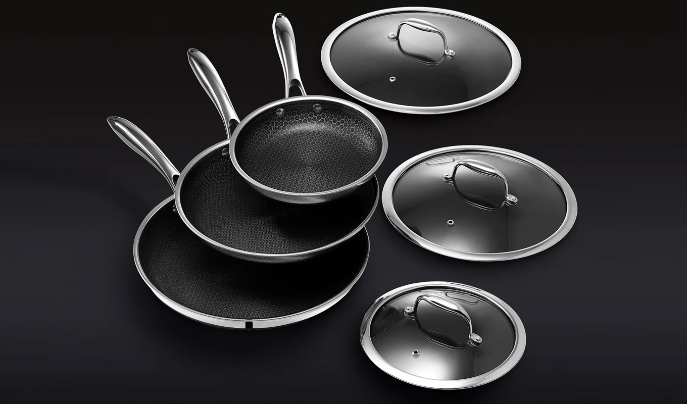 early black friday deals hexclad pan set black