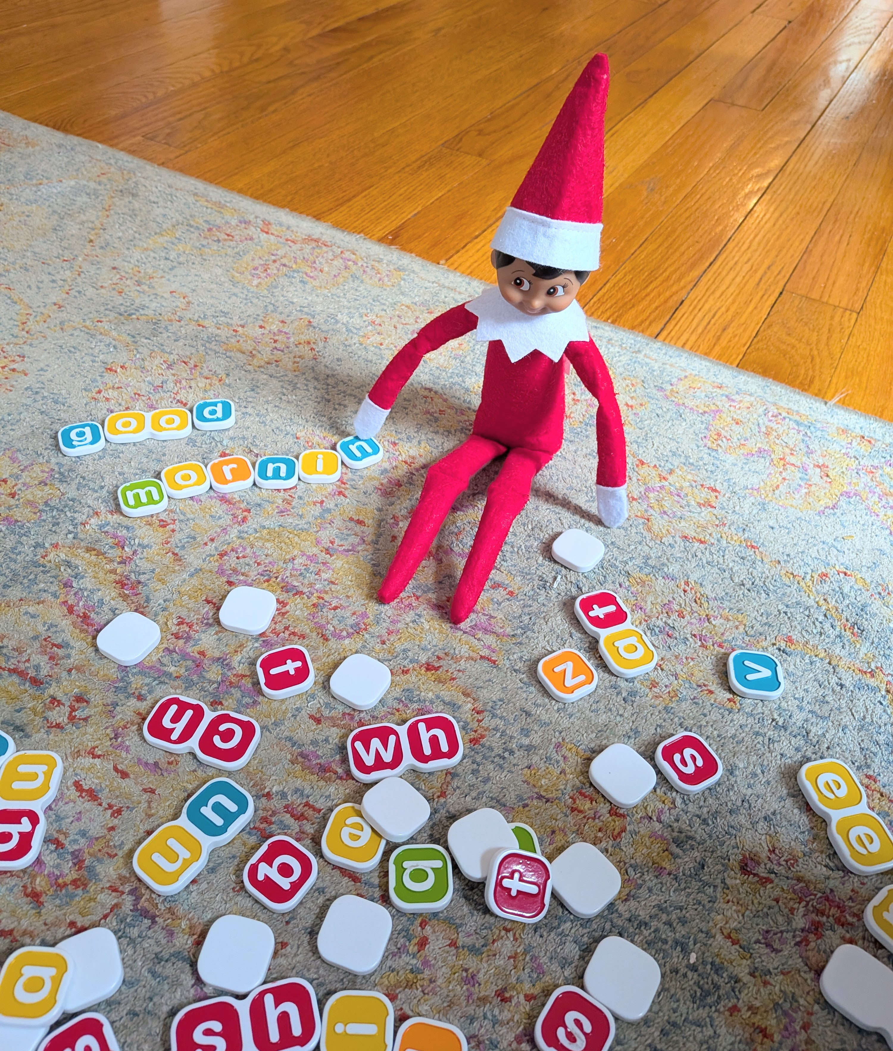 board game with elf