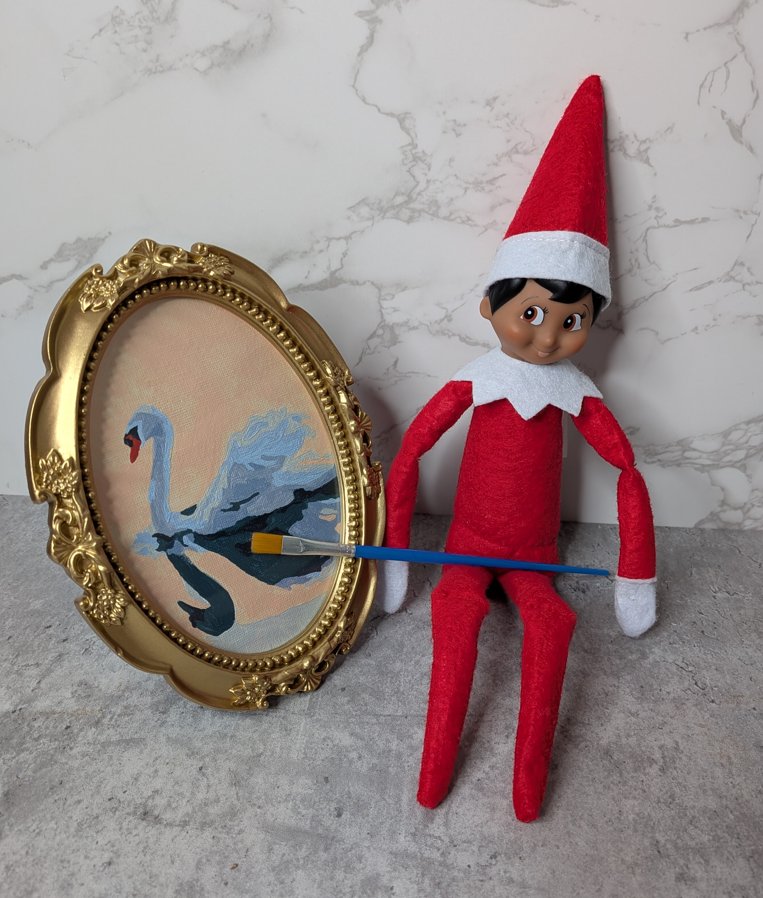 painting with elf