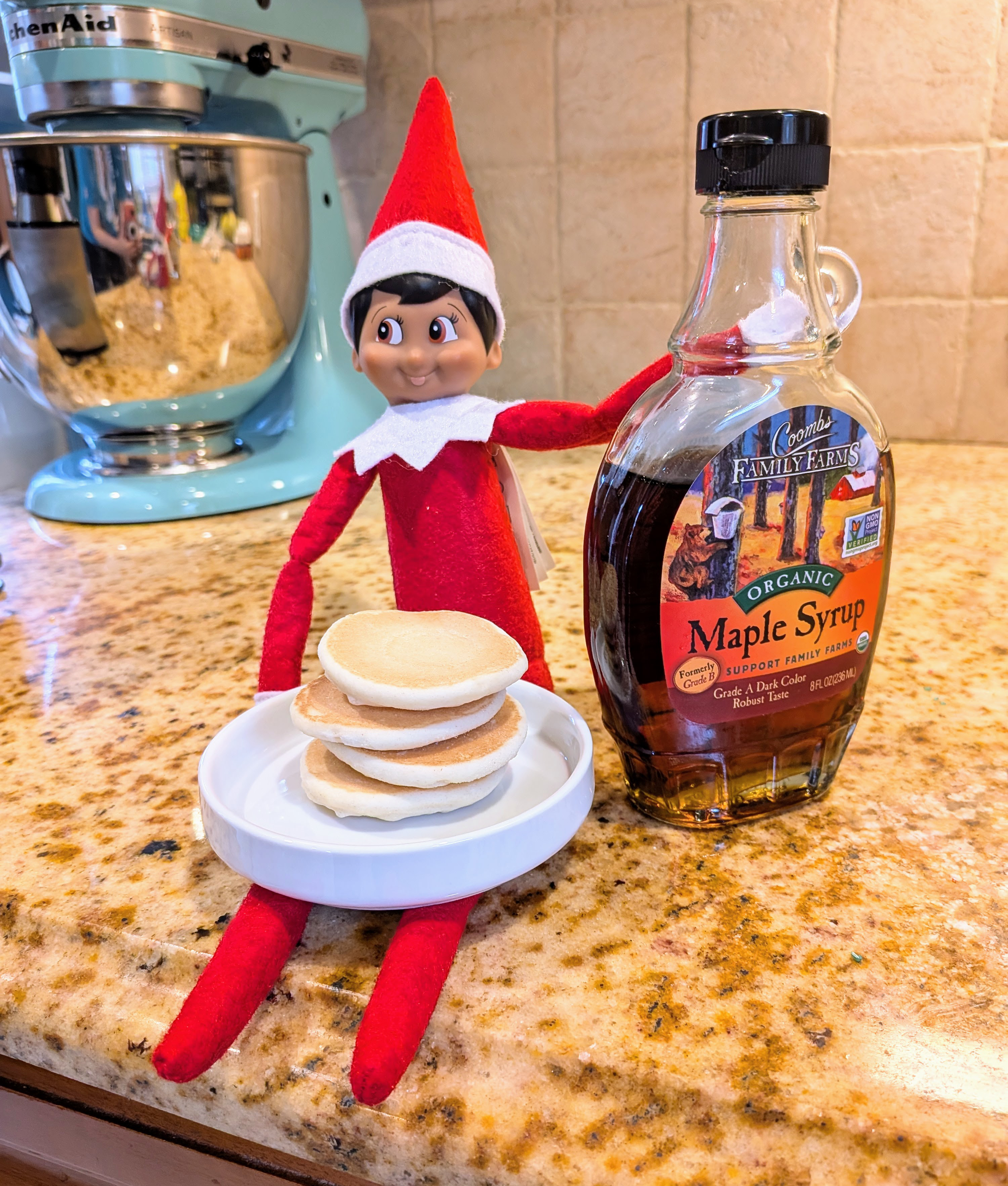 You could make silver dollar pancakes from scratch—or hit up the frozen food aisle.