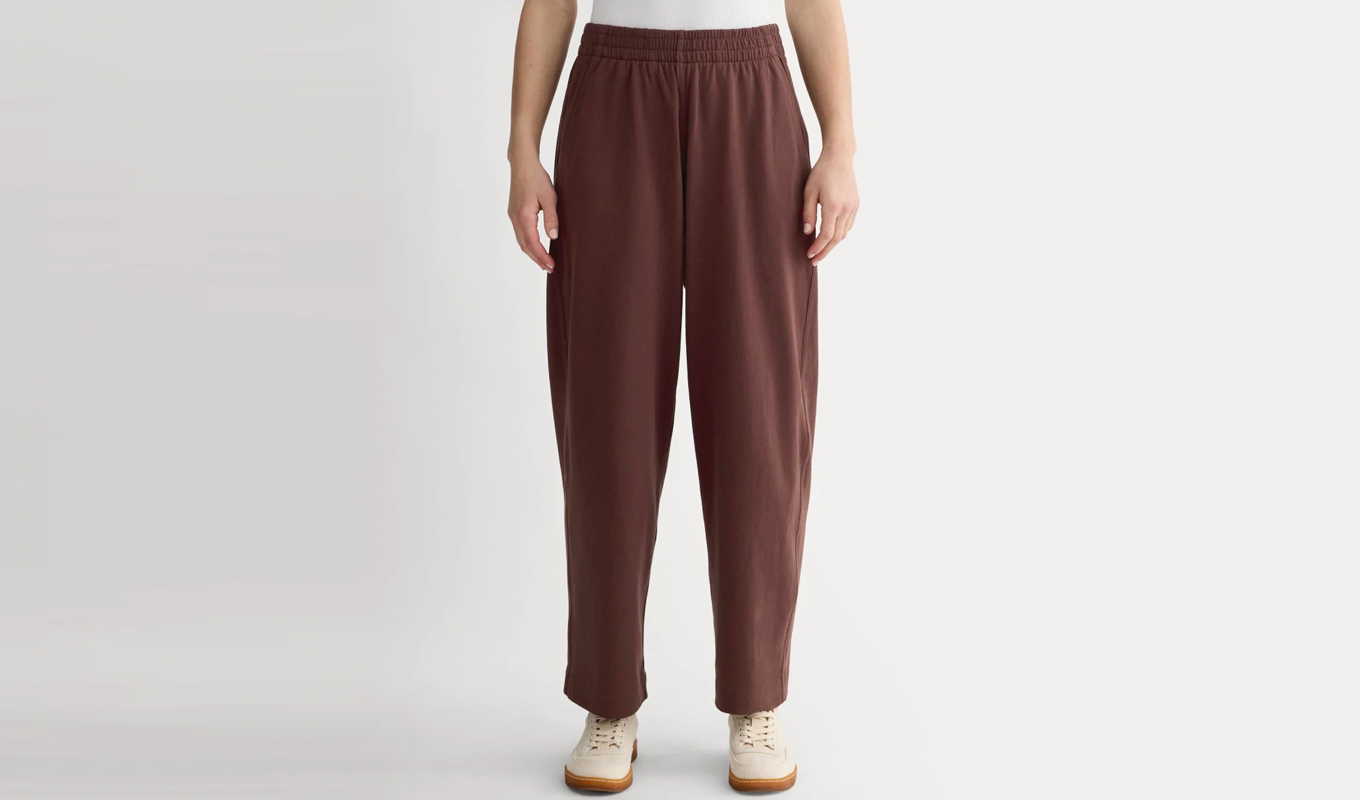 everlane barrel pants
