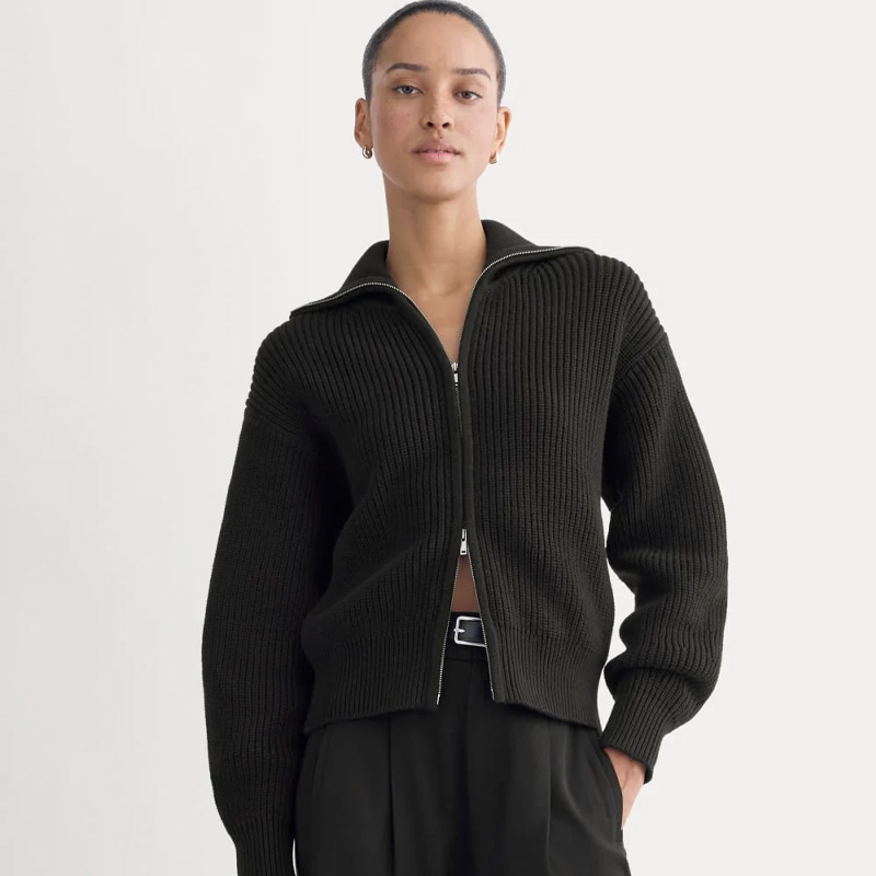 everlane black friday cardigan