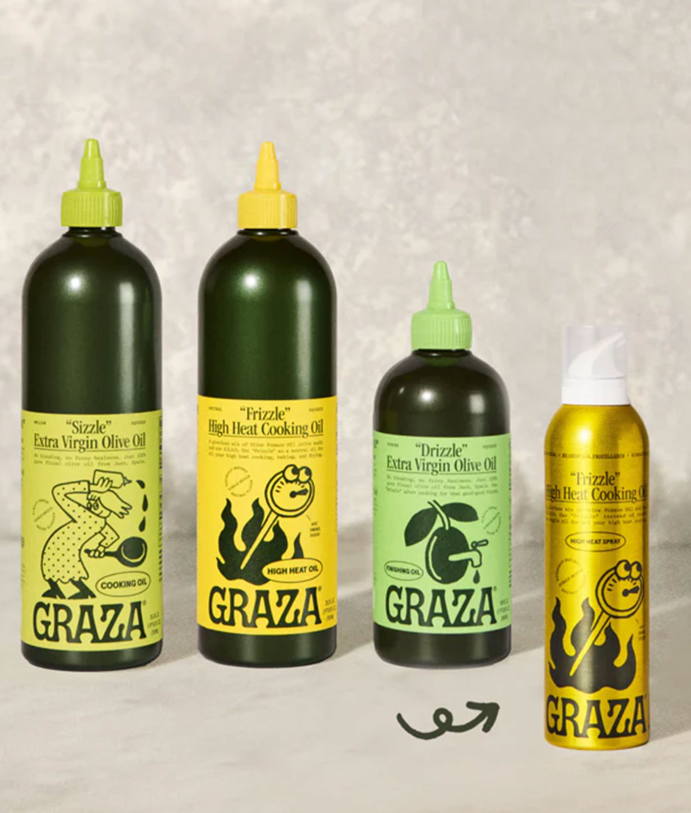 graza olive oil sale: graza trio and spray