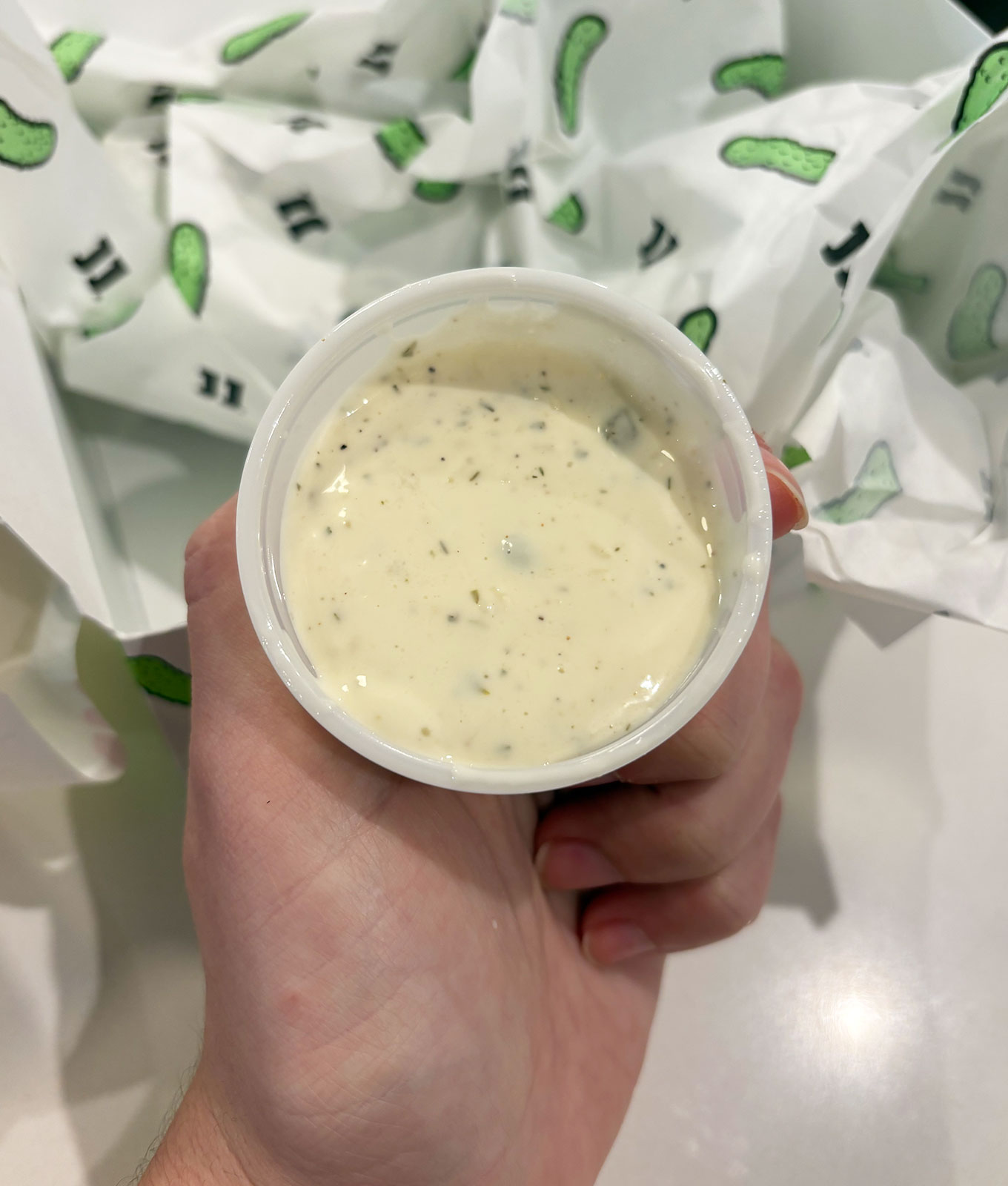 jimmy john's picklewich review: pickle ranch