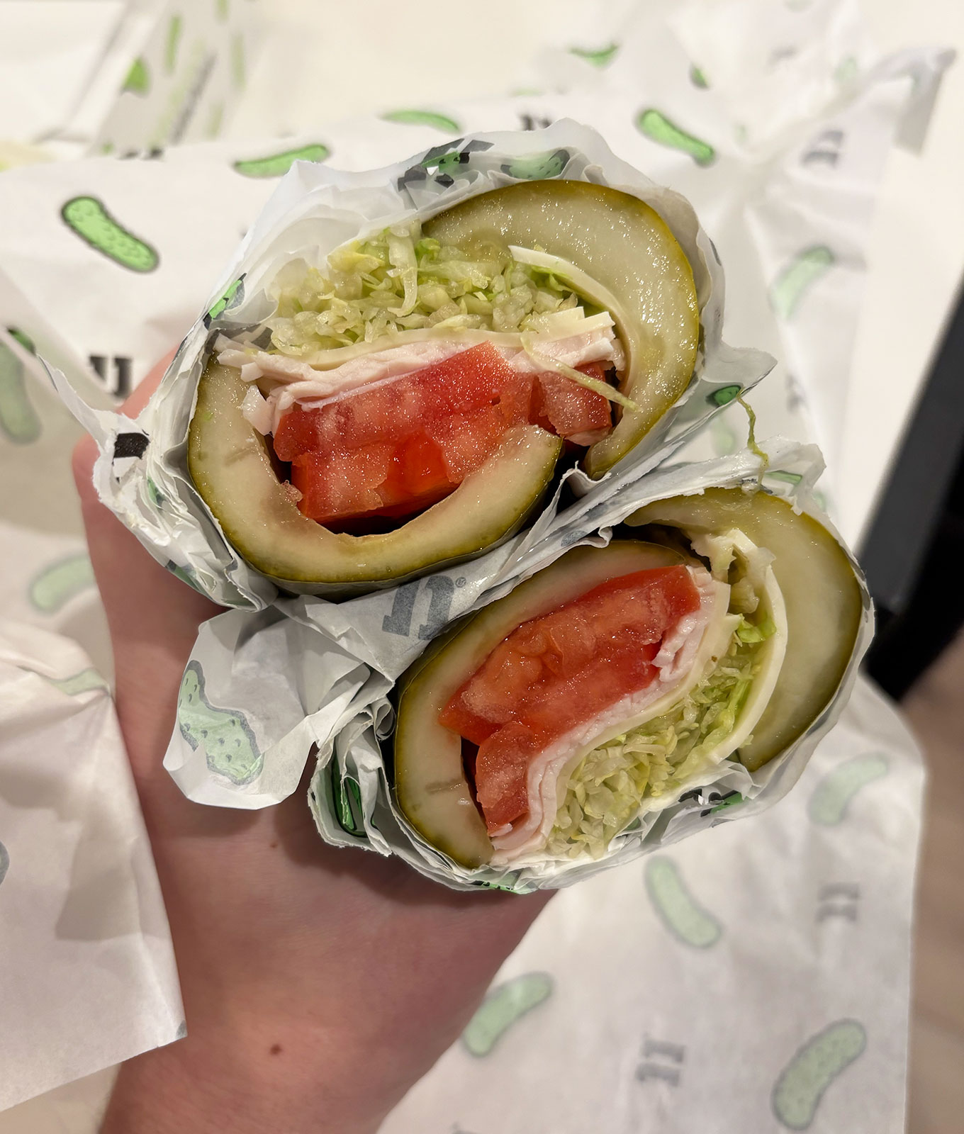 jimmy john's picklewich review: jimmy john's turkey picklewich
