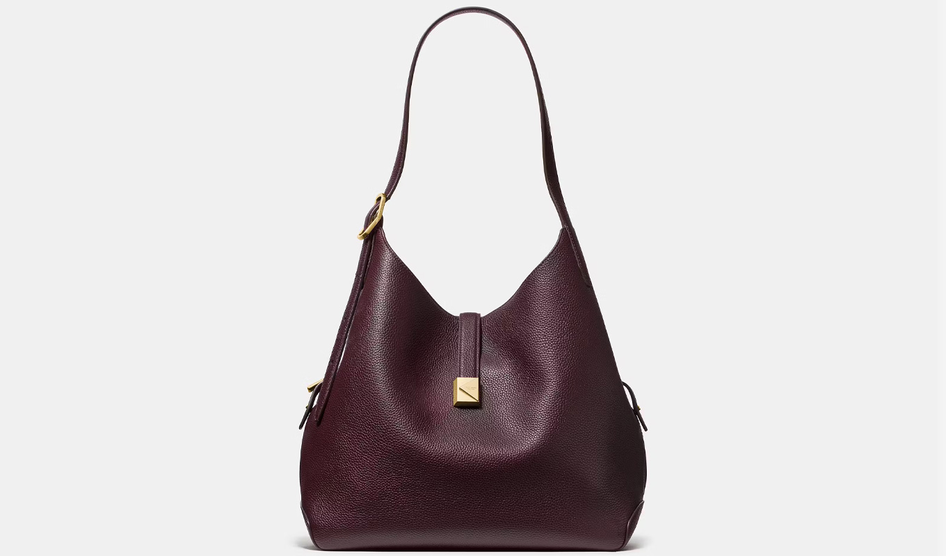 kate spade black friday sale burgundy slouchy shoulder bag