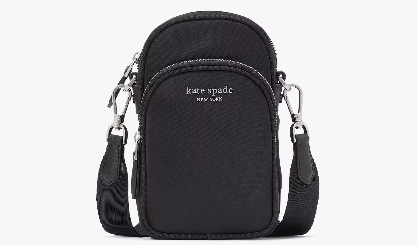 kate spade black friday sale black phone crossbody bag