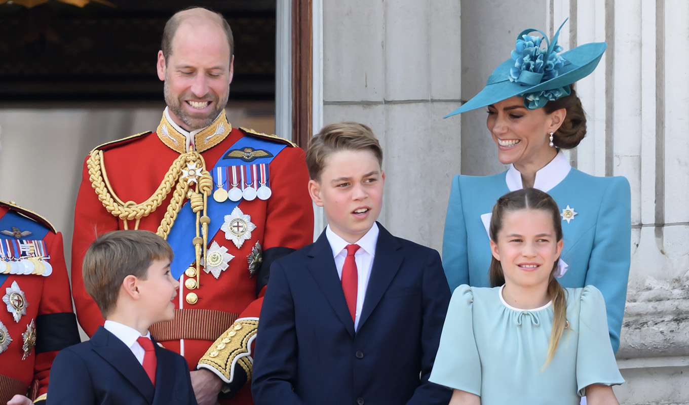 kate william and the kids