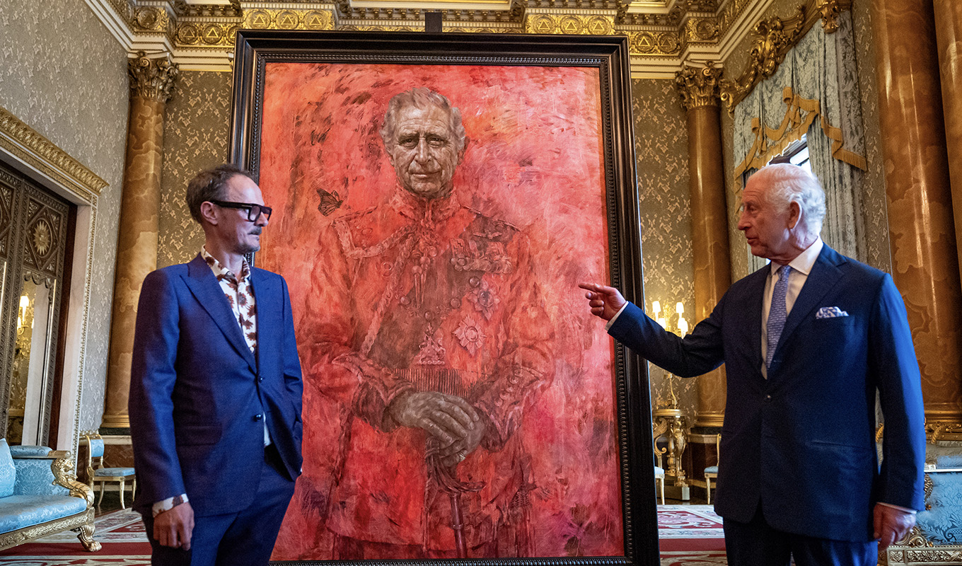 king charles portrait