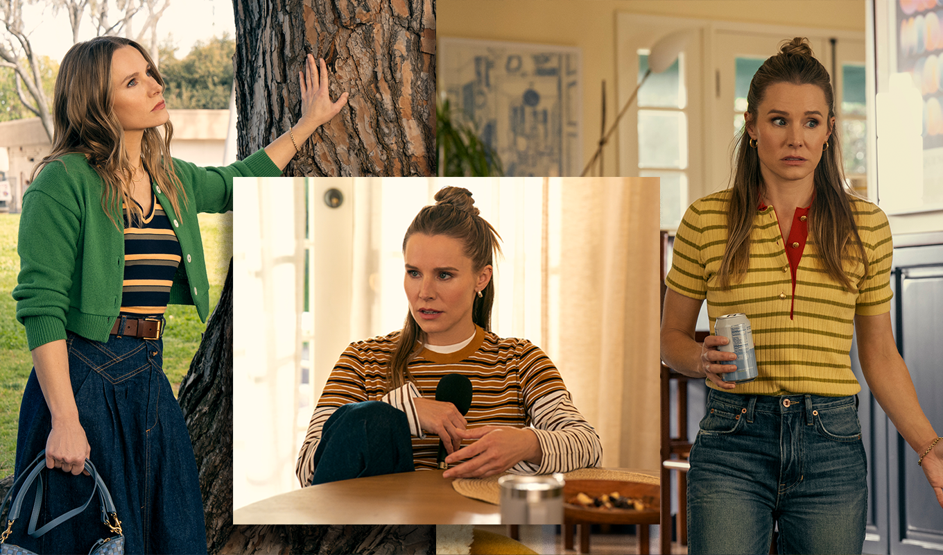 kristen bell stripes