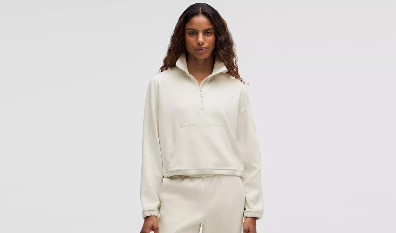 lululemon black friday half zip sweatshirt