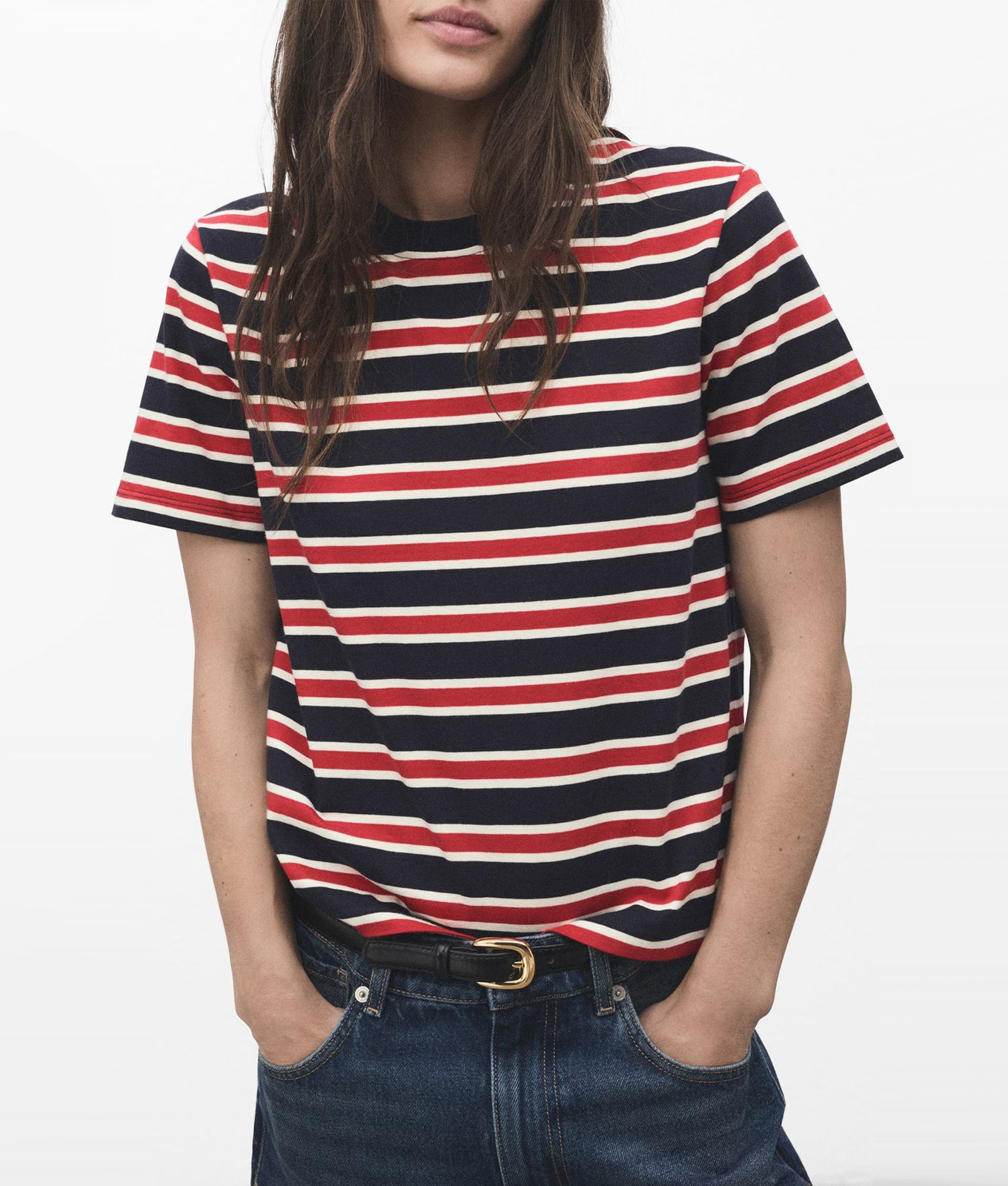 mango stripe t shirt
