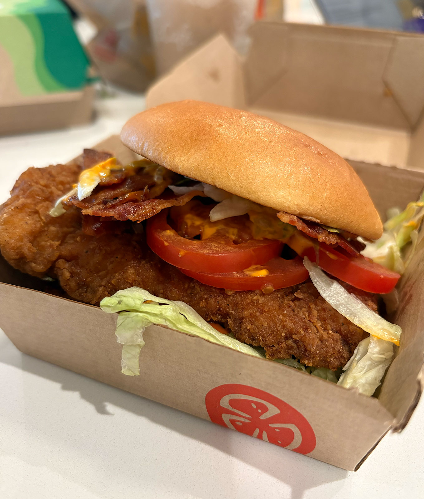 mcdonald's buffalo ranch sauce menu review: deluxe buffalo ranch bacon mccrispy