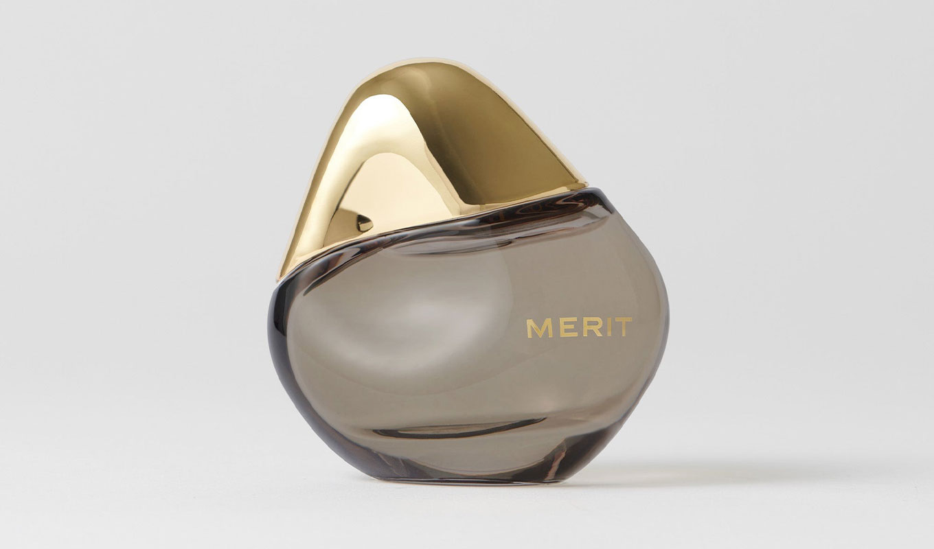 merit-beauty-black-friday: merit beauty's retrospect perfume bottle