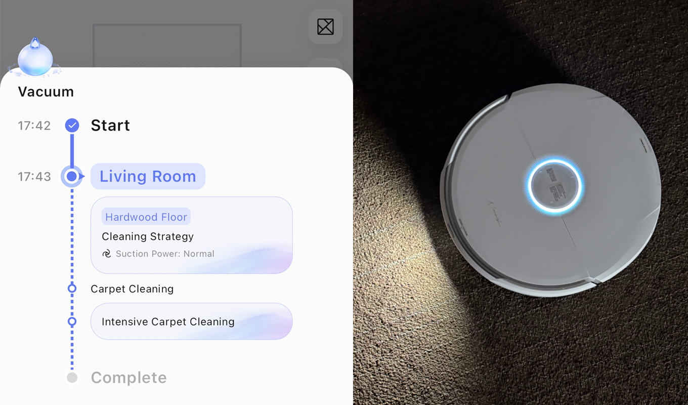 narwal cleaning app