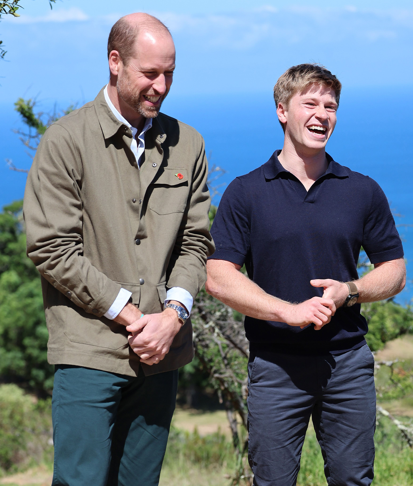 prince william and robert irwin
