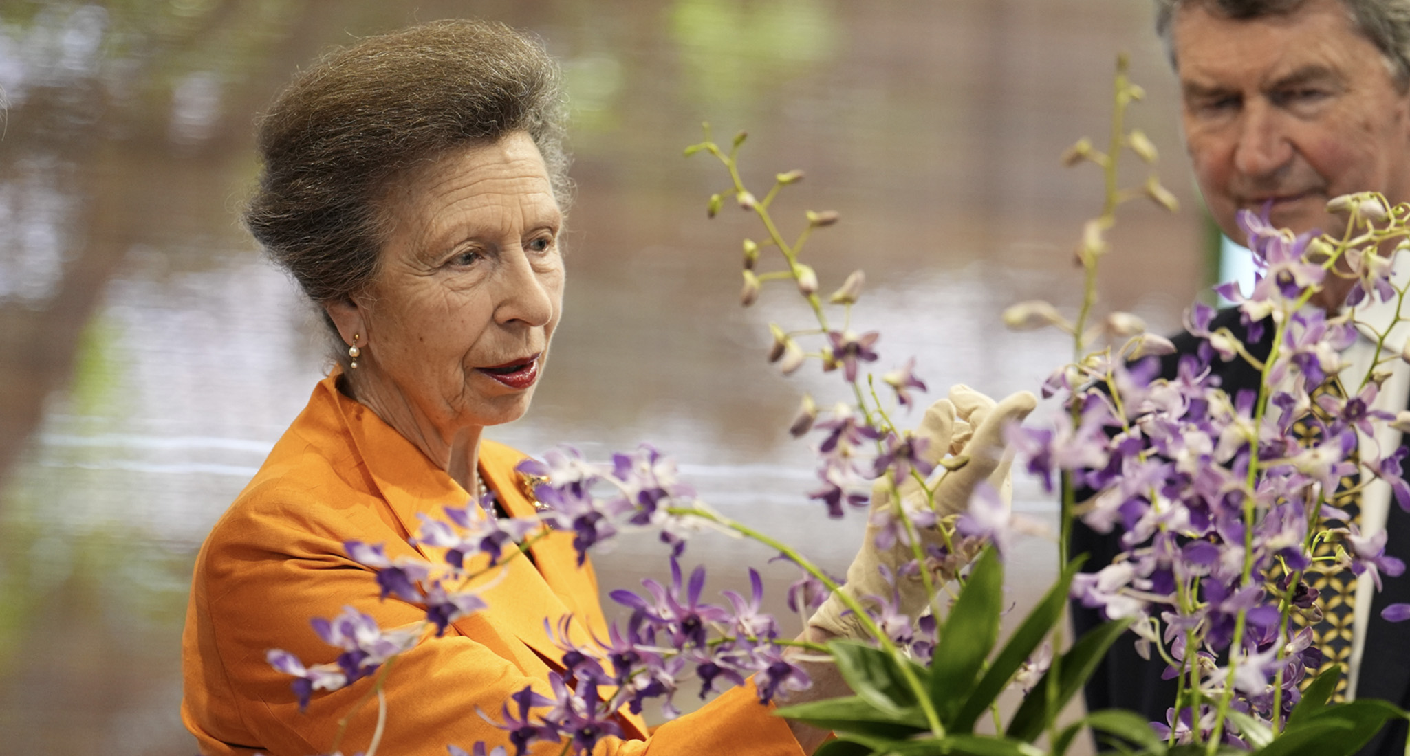 princess anne floral brooch universal