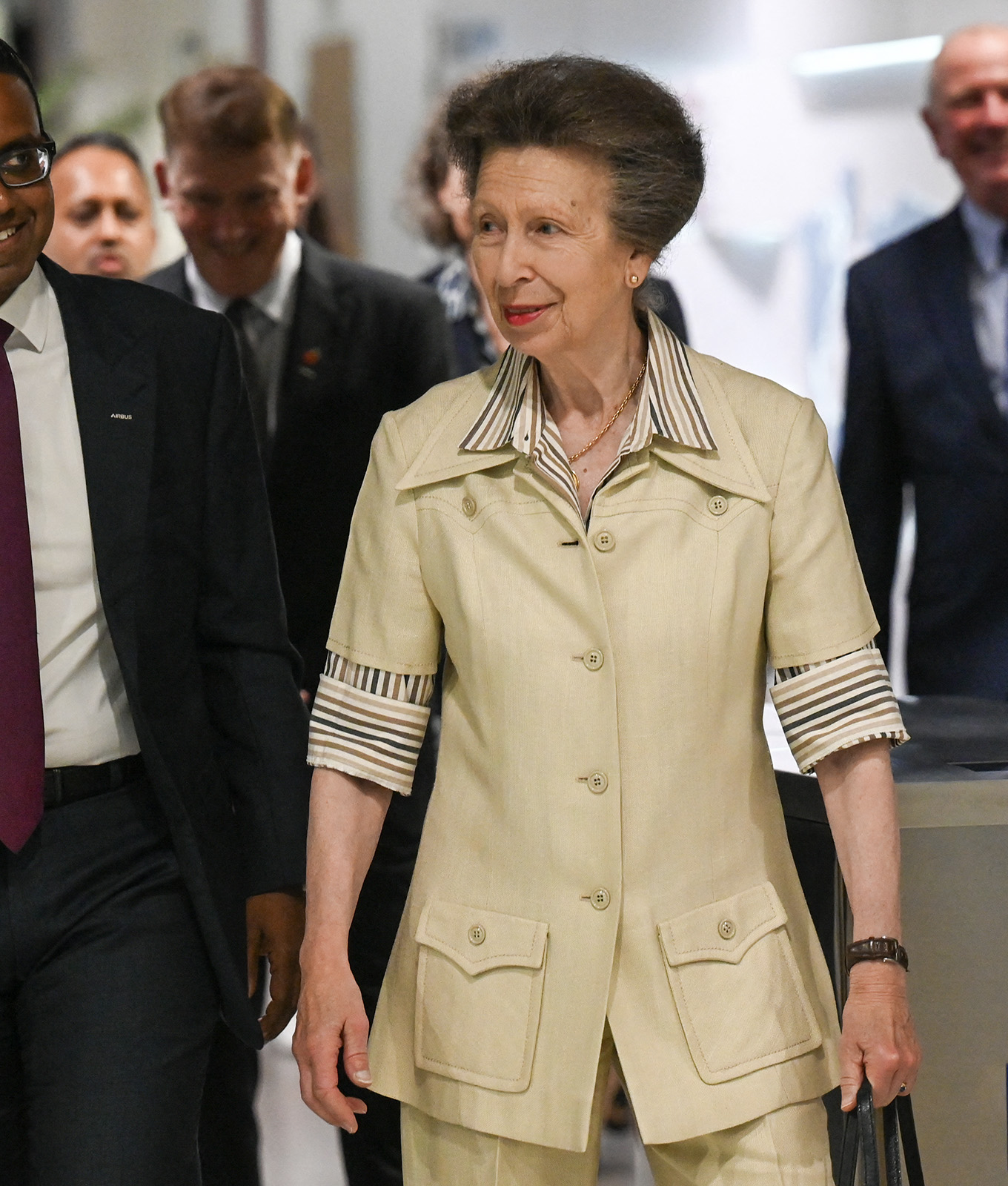 princess anne singapore safari suit