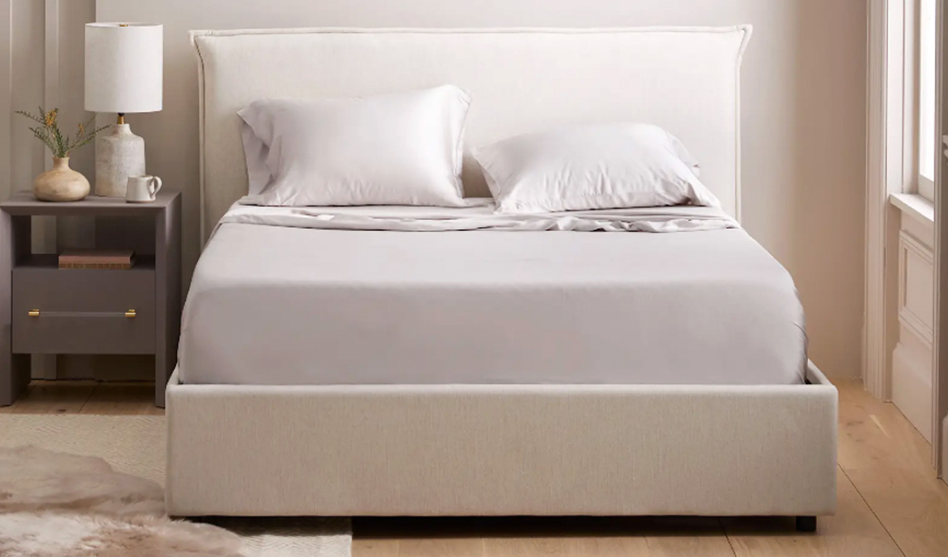 quince cyber monday sale beige bamboo sheet set