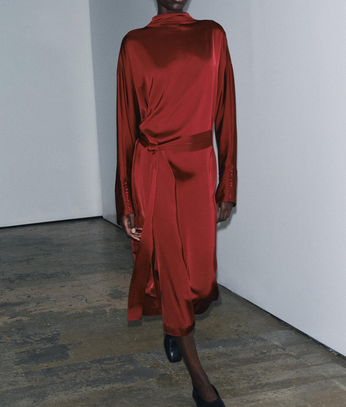zara-party-dresses-winter-red-dress