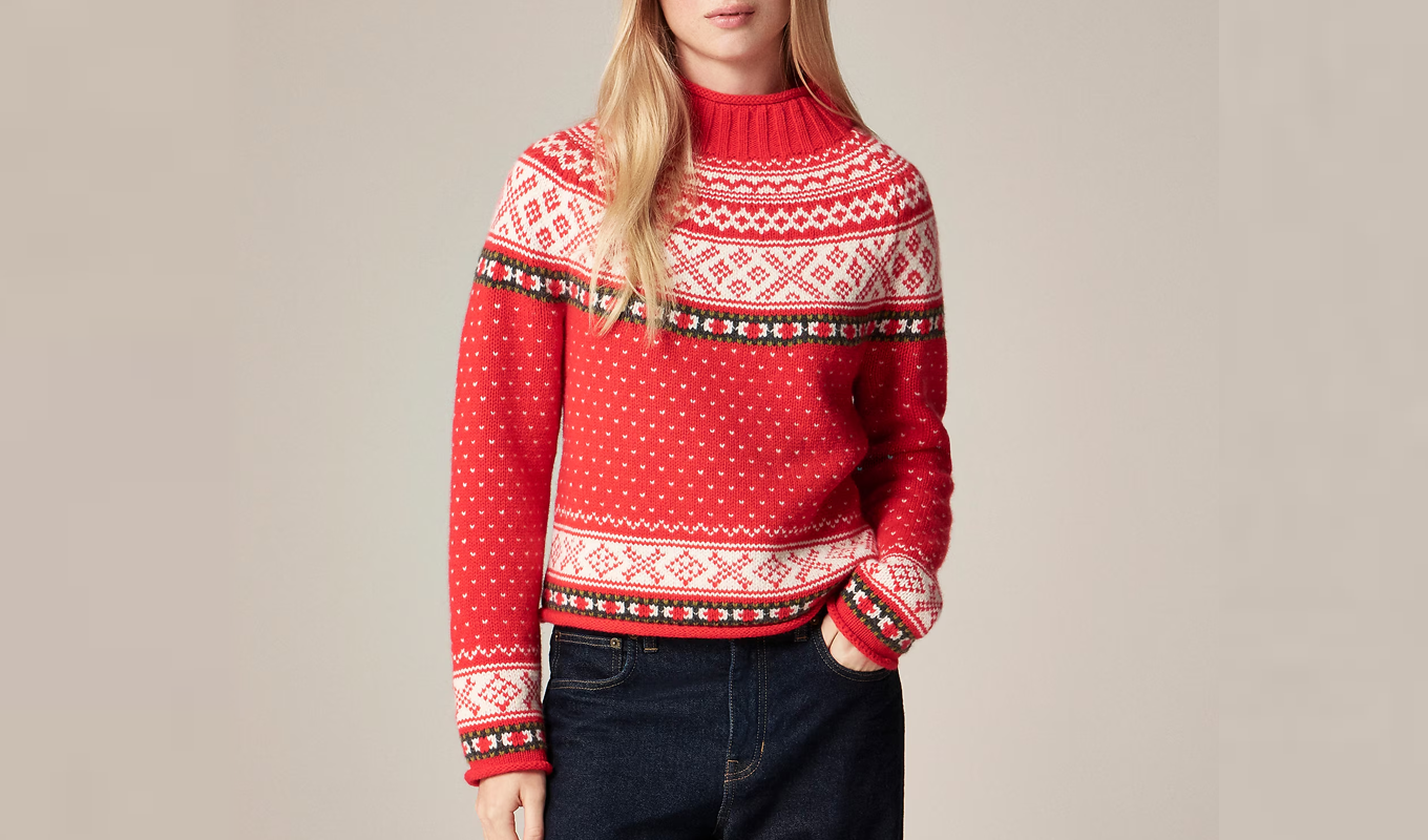 best-fair-isle-sweater-red-sweater