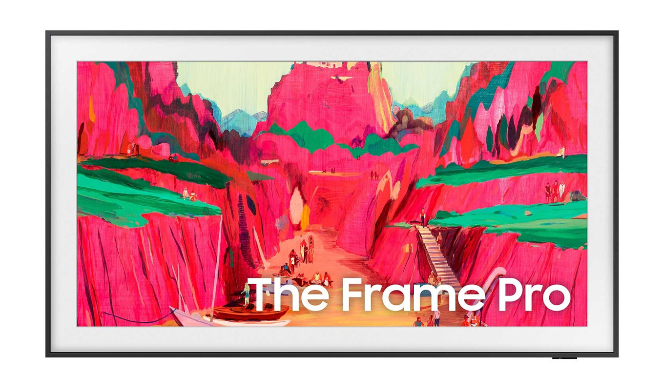 samsung frame pro tv with art