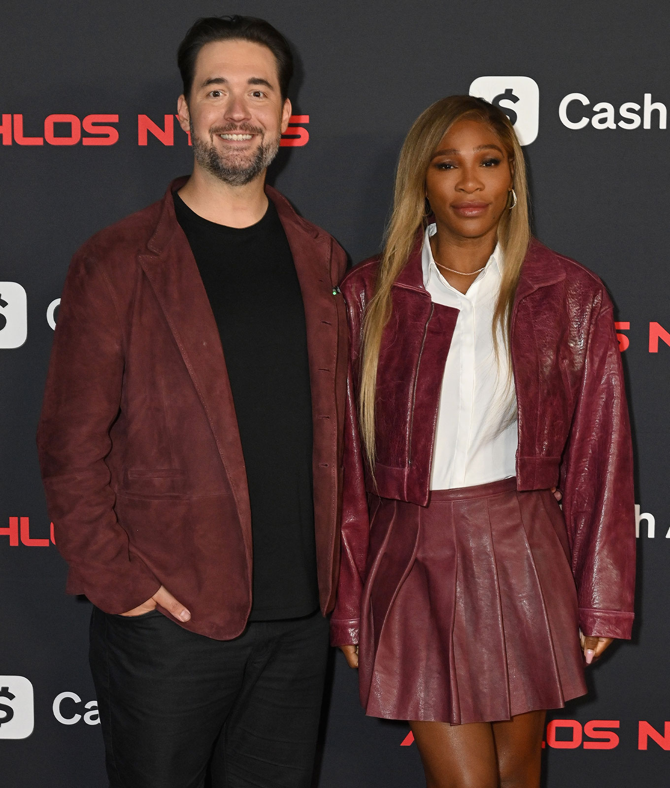 serena williams maroon matching set