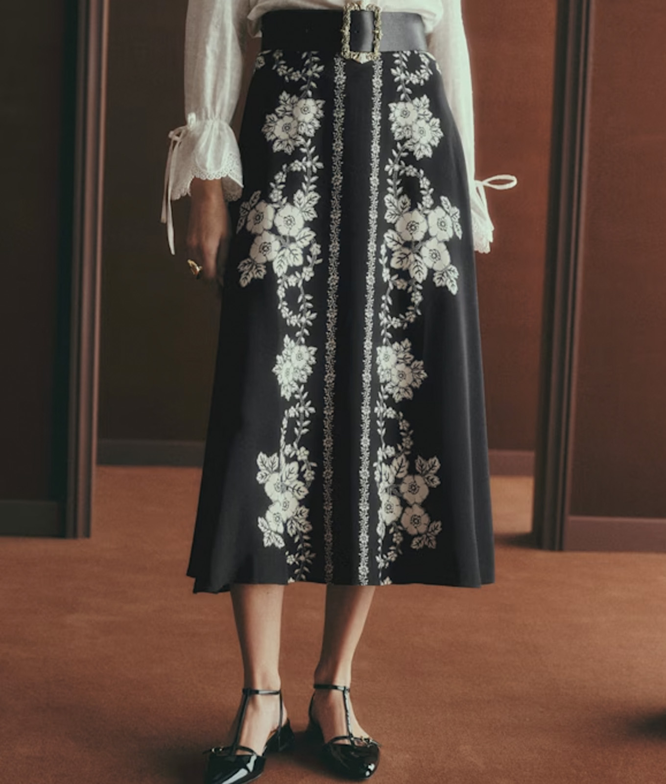 sezane orlana skirt